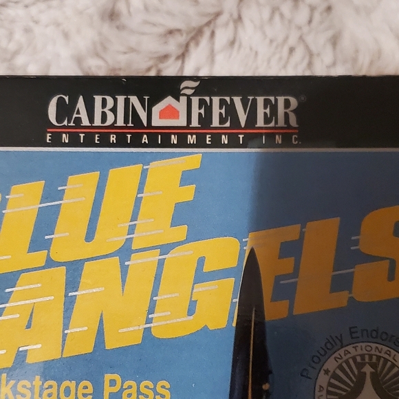 BLUE ANGELS A BACKSTAGE PASS VHS MUSIC BY TOM PETTY VAN HALEN NEW - Picture 2 of 6